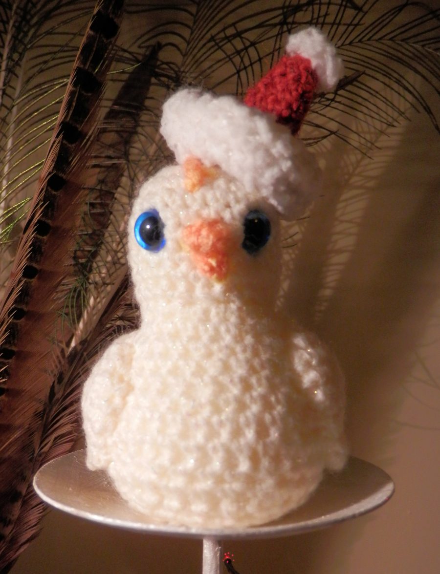 Make a bird: Christmas chick