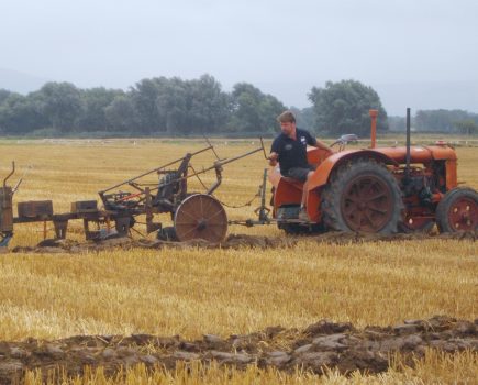 Lincs ploughman wins a wife at the European Vintage Ploughing Championships
