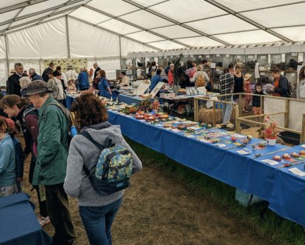 On with the shows: David Parsons celebrates the return of poultry competitions at the Bath and West Show