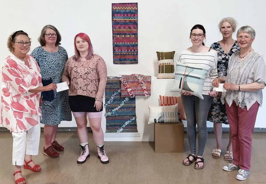 Wonderwool Wales bursaries provide launchpad for two textiles graduates
