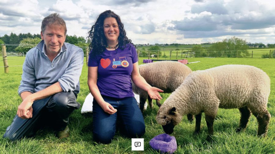 Merlin the therapy sheep’s a hit on Channel 5’s ‘The Yorkshire Vet’