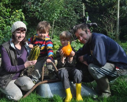 Smallholding with children