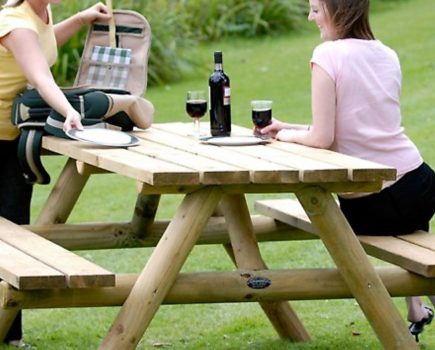 WIN! A picnic table