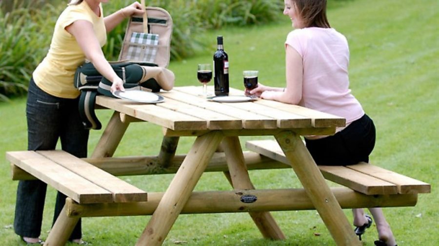 WIN! A picnic table